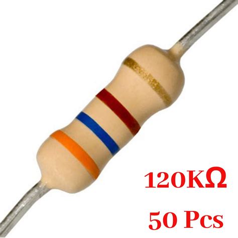 50 Pcs- 120k Ohm Resistor Price in Pakistan - View Latest Collection of ...