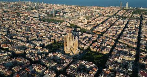 Barcelona city skyline, Stock Video - Envato Elements