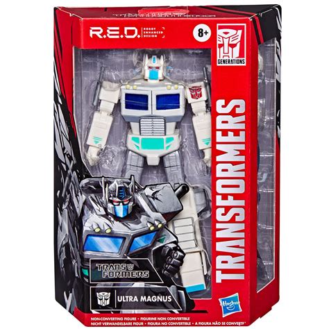 Transformers R.E.D Series G1 Ultra Magnus white robot toy 6-inch toy ...