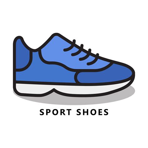 Sport Shoes Sport Icon Cartoon. Running Footwear Symbol Vector 12190715 ...