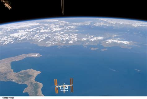 ESA - International Space Station (ISS) view from STS-118