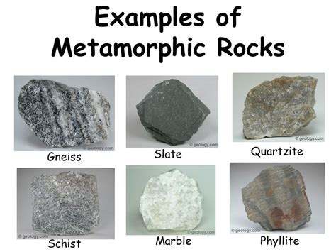 Metamorphic rocks, Metamorphic, Metamorphic rocks examples