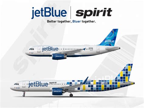 Jetblue/Spirit Merger Concept Liveries - _colorbars_ - Gallery ...