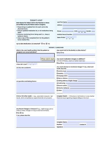 Medical Appointment Sheet - 5+ Examples, Format, Pdf