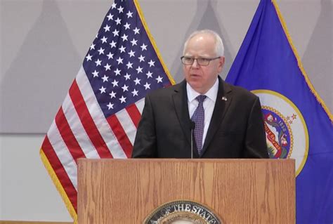 Governor Tim Walz will again speak to Minnesotans on Monday - Bring Me ...