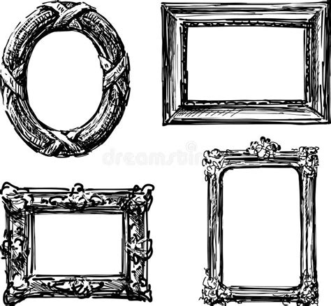 Vintage frames stock image. Image of picture, baroque - 33290033