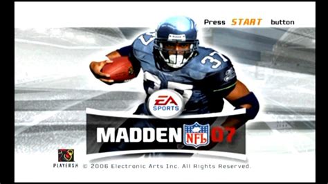 Madden NFL 07 -- Gameplay (PS2) - YouTube