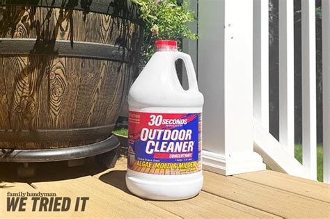 30 Seconds Outdoor Cleaner Review: We Tried It!