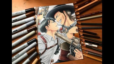 Levi Vs Kenny Drawing