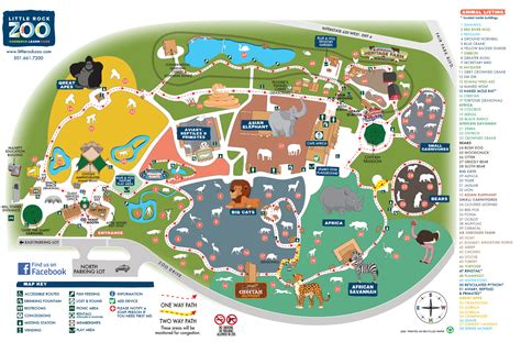 Zoo Map | Little Rock Zoo