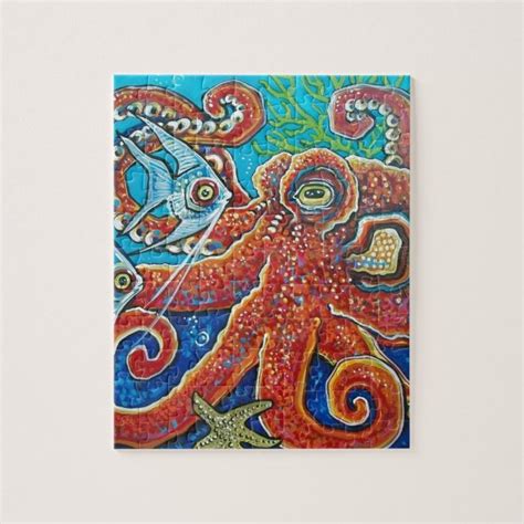 octopus jigsaw puzzle | Zazzle.co.uk