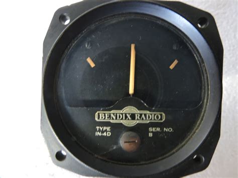 Radio Compass Heading Indicator, Type IN-4D, for Bendix System ...