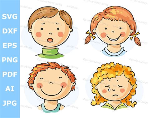 Emotions Clipart For Kids