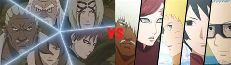 The five kage in Shippuden vs the five kage in Boruto. Who do you think ...