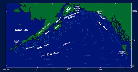 Alaska Current Map