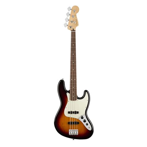 Fender Player Fretless Jazz Bass Guitar, Pau Ferro FB, 3-Tone Sunburst ...