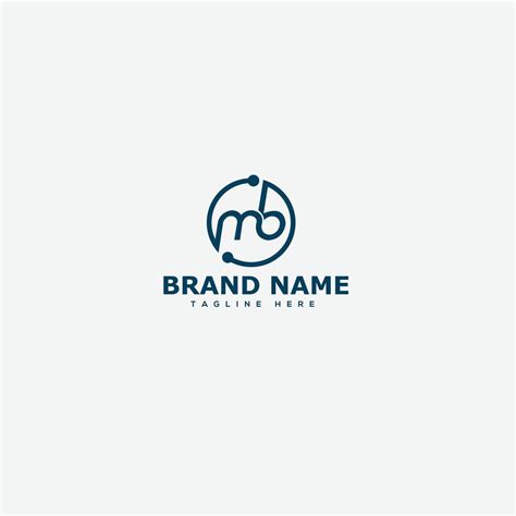 MB Logo Design Template Vector Graphic Branding Element. 11114710 ...