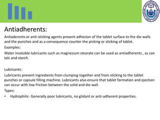 Pharmaceutical excipients | PPT