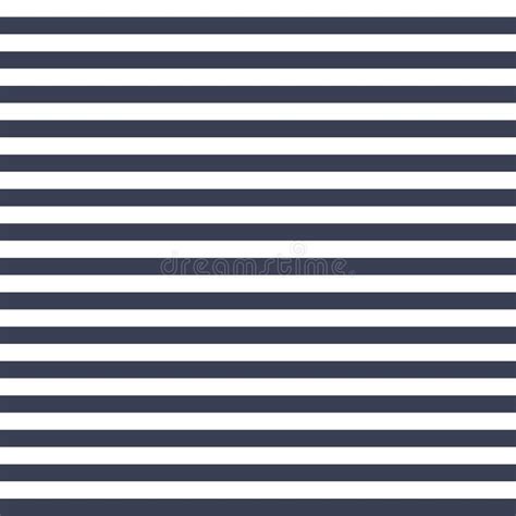 Navy Blue And White Horizontal Stripes