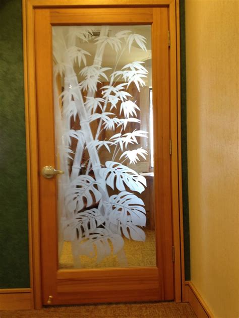 28 best images about etched glass doors on Pinterest | Banana leaves ...