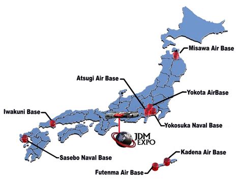 Naval Bases In Japan Map Map With States 960 | Hot Sex Picture