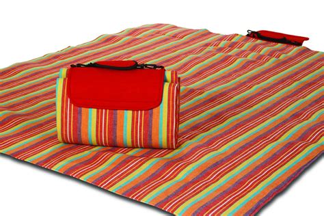 Picnic Plus M5101-VBS Small Mega Mat Very Berry Stripe Finish | Picnic blanket, Waterproof ...