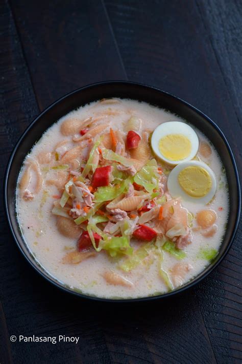 Pinoy Chicken Sopas - Panlasang Pinoy