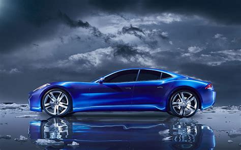 HD wallpaper: Fisker Karma Concept, concept car, reflection | Wallpaper Flare