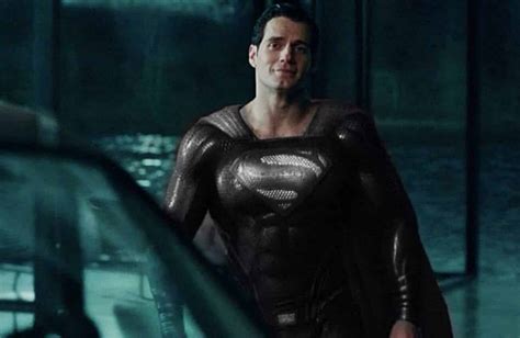 Justice League Snyder Cut Footage Reveals Superman's Black Suit