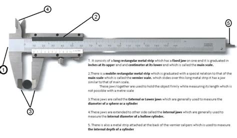 Vernier Caliper - Parts, Types, Working, Least Count, Errors