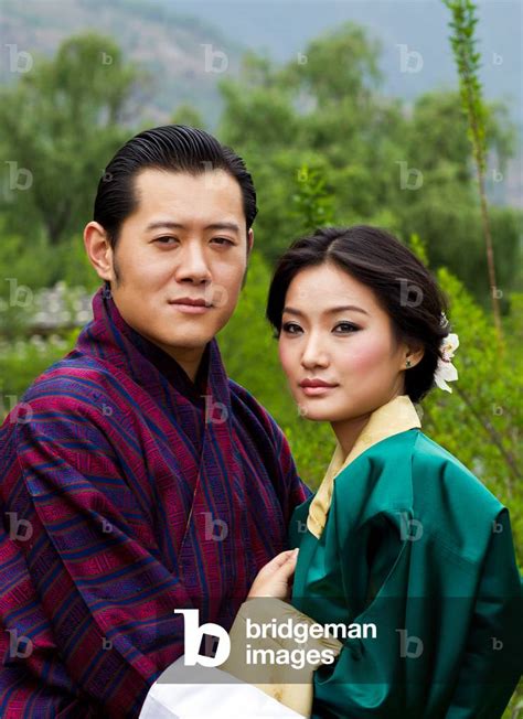 Image of Bhutan: King Jigme Khesar Namgyel Wangchuck of Bhutan with Queen