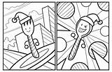 Forks Spoons Coloring Pages sketch template