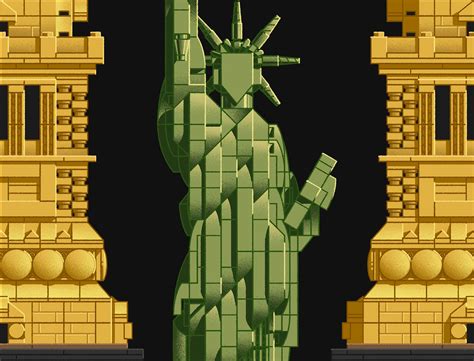 LEGO_Statue of Liberty :: Behance