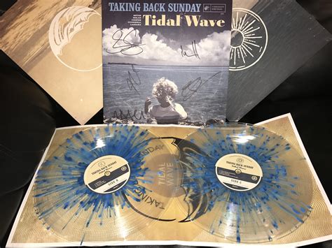 Taking Back Sunday - new album "Tidal Wave" on 45rpm 2xLP. Just got ...