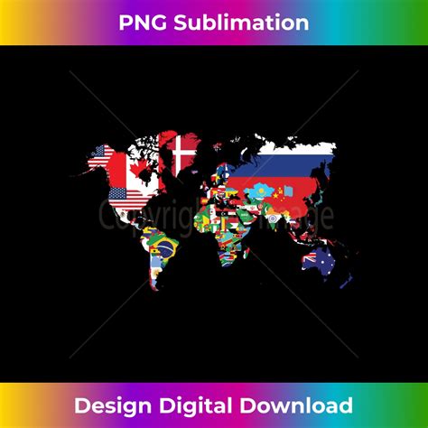 Flags Of The Countries Of The World Map International - Inno - Inspire ...