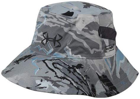 Under Armour Thermocline Bucket Hat - Hydro Camo / Stealth Grey