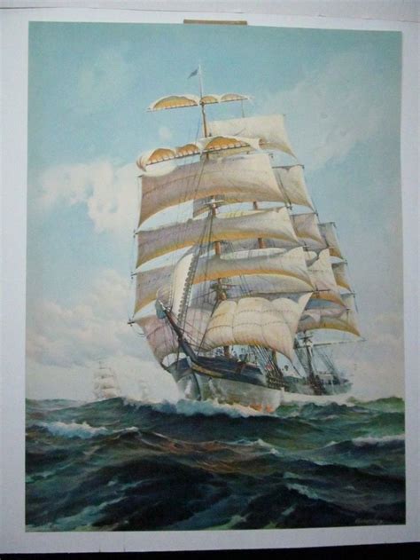 #art Vintage Les Gourley RARE original Lithograph Art Print ships at ...