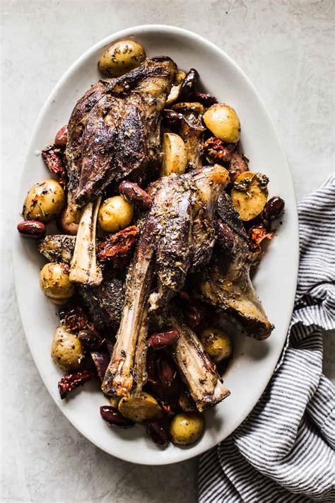 Slow Cooker Greek Lamb Shanks | The Recipe Critic