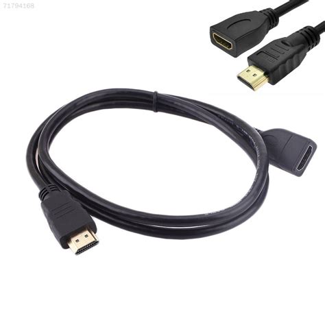 HDMI High Speed HDMI Extension Cable Male to Female, Supports Ethernet, 3D and Audio Return 3 ...