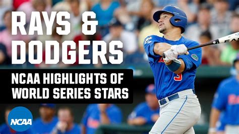 2020 MLB World Series stars’ college baseball highlights