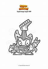 Riff Coloring Pages sketch template