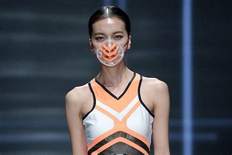 Smog masks hit the runway in China | China fashion week, Fashion ...