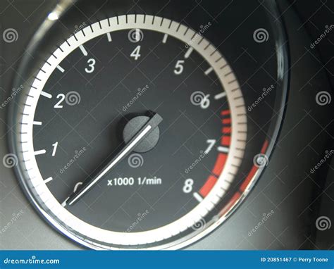 RPM Meter stock image. Image of dial, performance, revs - 20851467