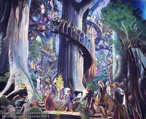 Lothlorien by ChalkTwins on DeviantArt