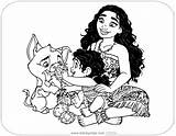 Moana 2 Coloring Pages  Nation sketch template