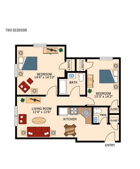 Floor Plans | Woodbury Mews in New Jersey