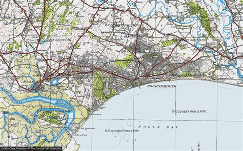 Historic Ordnance Survey Map of Westbourne, 1919