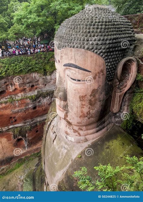 Leshan Giant Buddha editorial image. Image of culture - 50244825