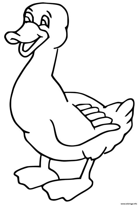 Coloriage Canard Sauvage Dessin Canard à imprimer