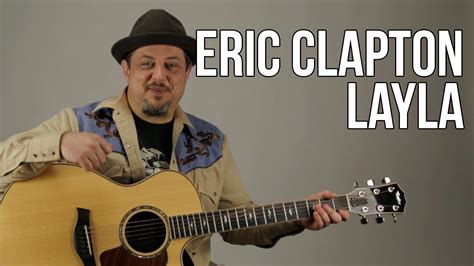 Eric Clapton Unplugged – Layla Guitar Lesson – Acoustic Blues – How to ...